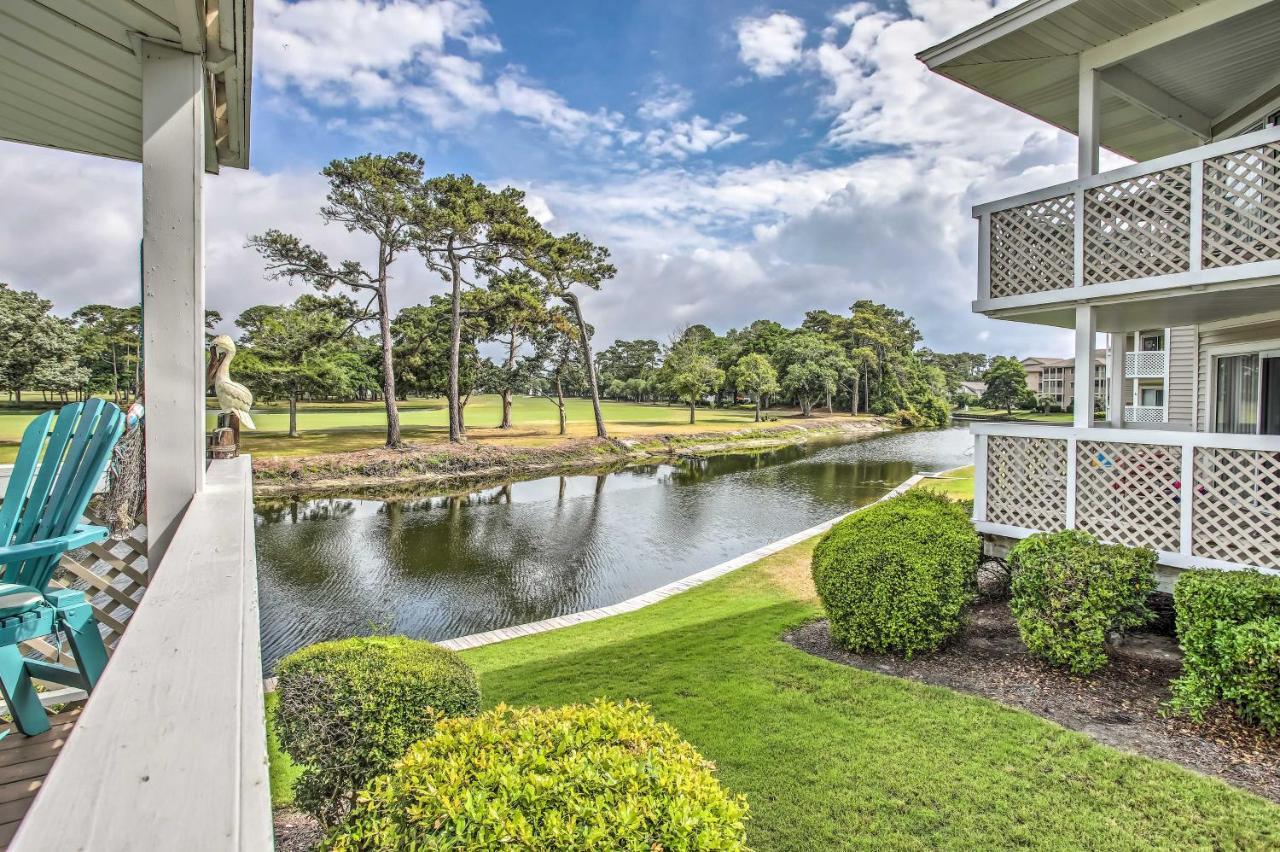 Waterfront North Myrtle Beach Condo With Pool Access Exteriör bild